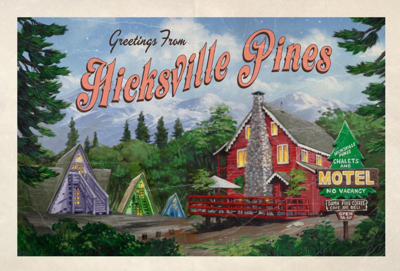 Hicksville Pines Chalets & Motel ไอดิลล์ไวลด์ ภายนอก รูปภาพ